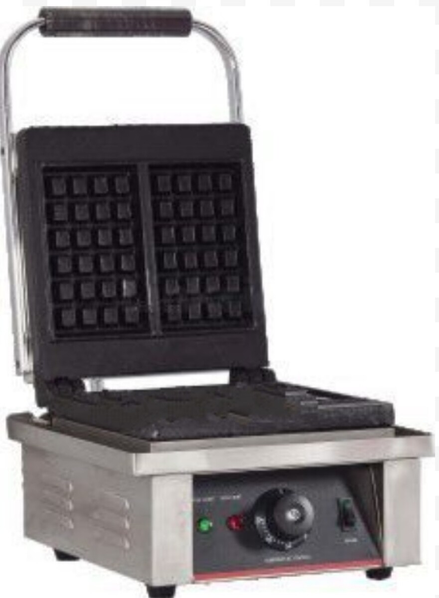 Wafflera Comercial Perpetua - 2 waffles rectangulares 