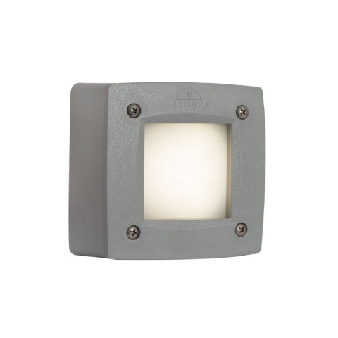 Aplique LED gris IP66 GX53 inc. 120mm EXTRALETI100 FL0365