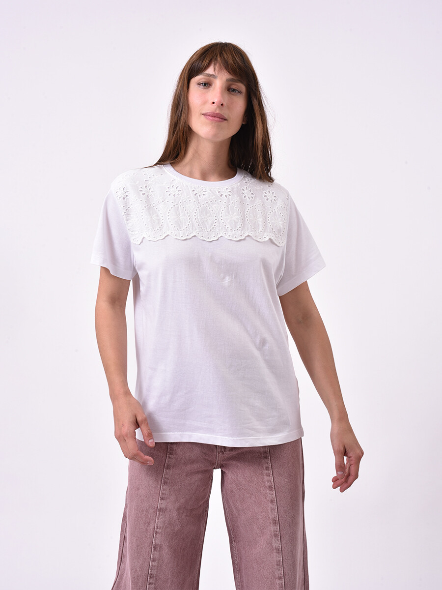 REMERA GENOVA - BLANCO 