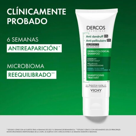 Shampoo Vichy Dercos Anticaspa Ds 95 ML Shampoo Vichy Dercos Anticaspa Ds 95 ML