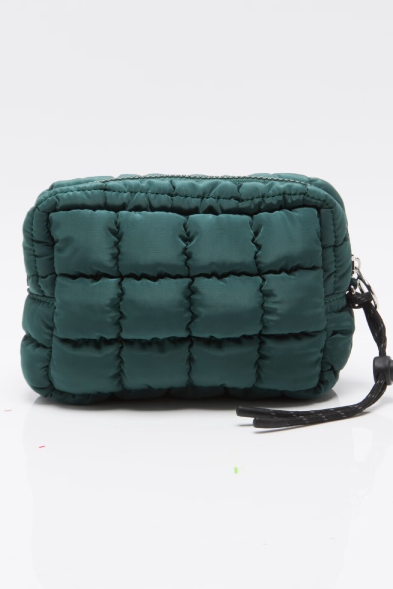 QUILTED MINI CASE Verde