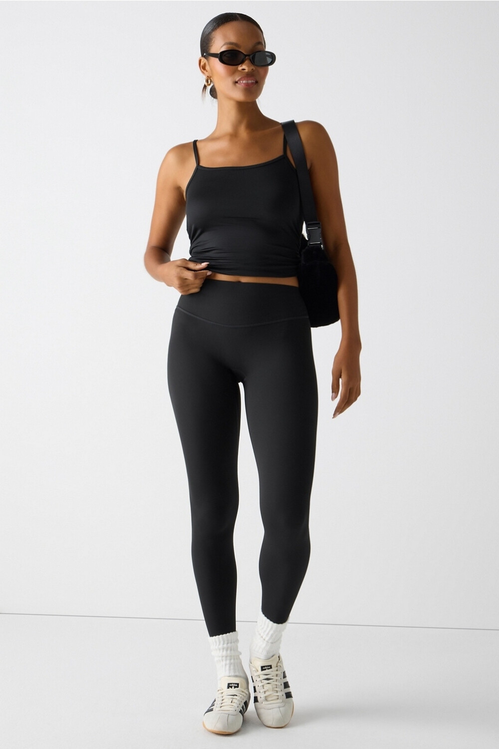Top Reversible Whisper Crossover Mujer Black
