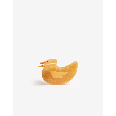 Broche Acrílico Patito Amarillo Claro