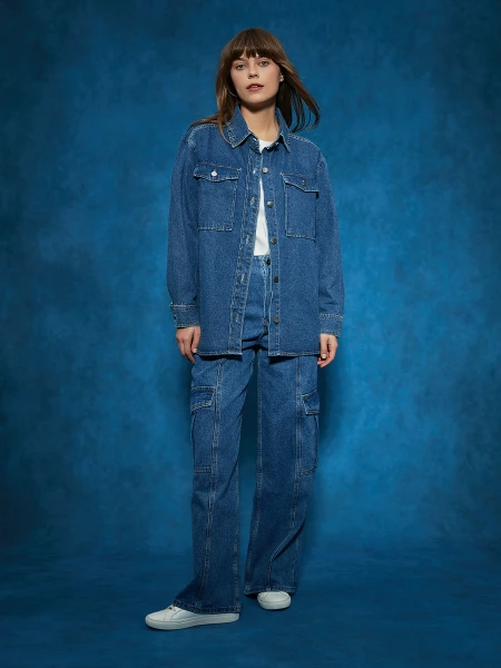 SOBRECAMISA LEIDEN AZUL