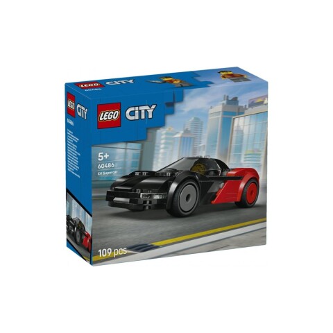 Lego City Supercoche electrico 109 pcs 5+ Lego City Supercoche Electrico 109 Pcs 5+