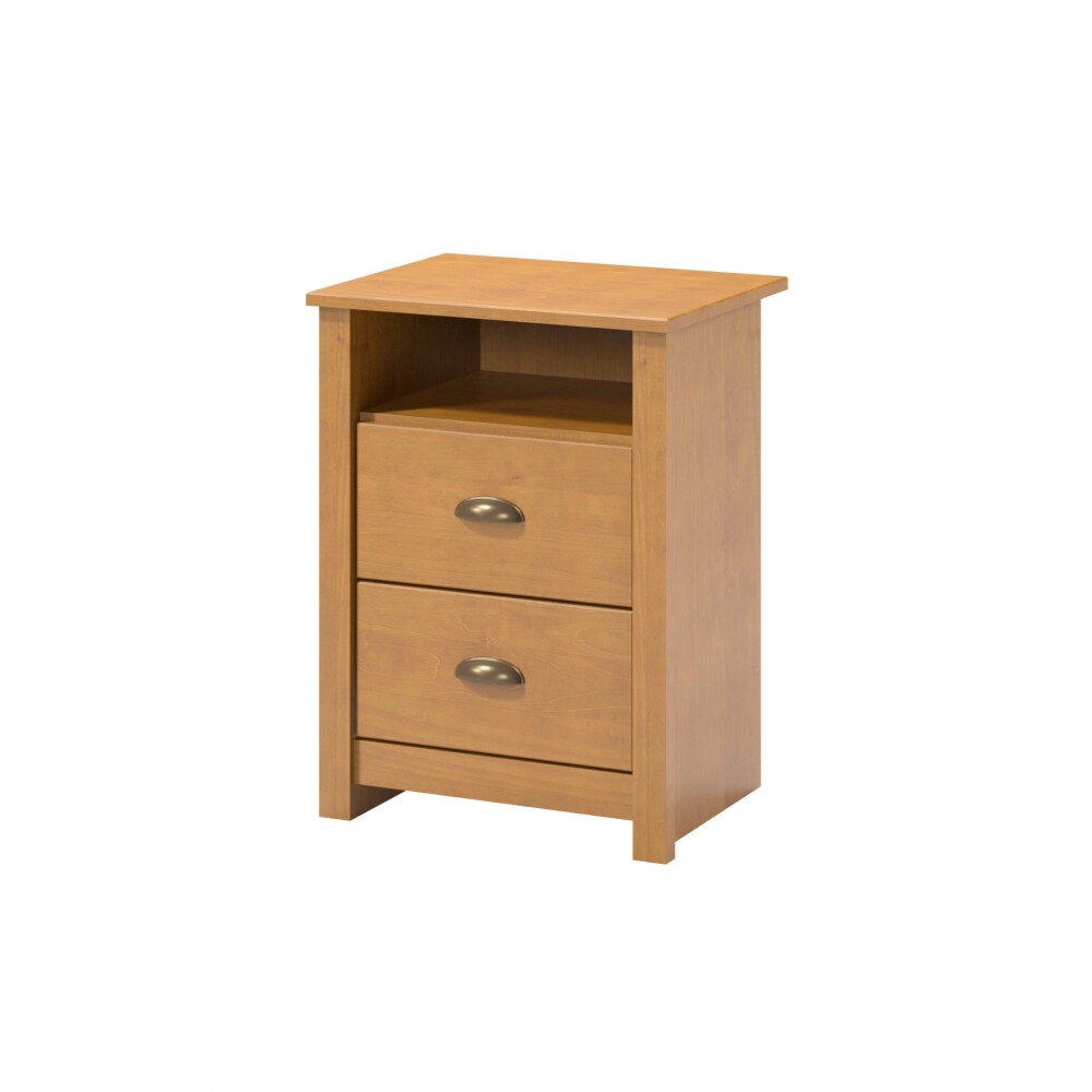 Mesa de Luz - Madera maciza - Linea Colonial Marrón