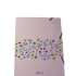 CARPETA DALIA4 FLORES ROSADO CLARO