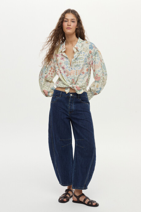 Jean Nogal Azul