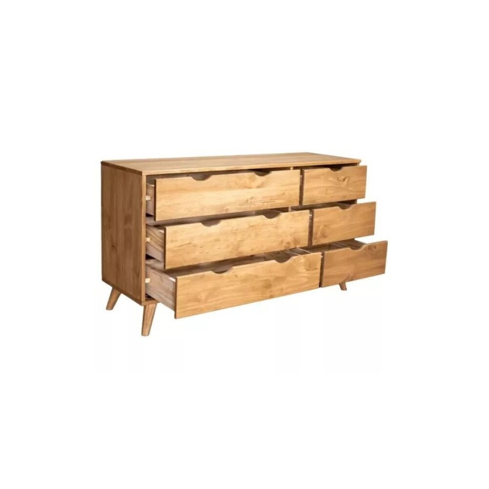 Cómoda 6 Cajones Madera - Linea Dublin Cómoda 6 Cajones Madera - Linea Dublin