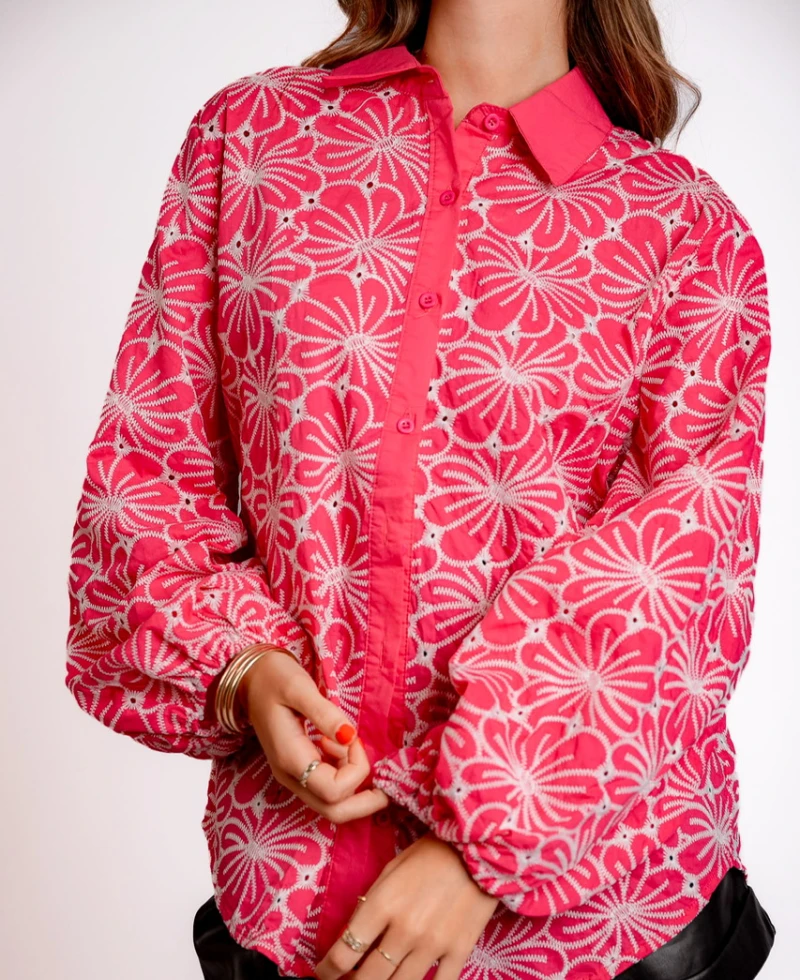 Camisa Francia fucsia