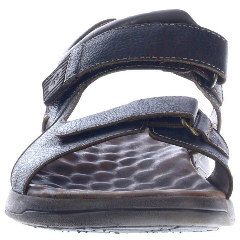 Sandalia de Hombre Freeway Casual c/Velcro Marrón