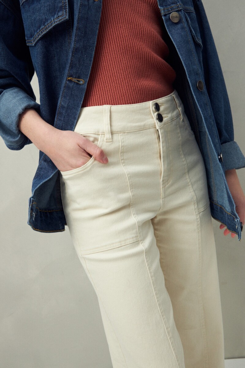 PANTALÓN NIPON Crudo