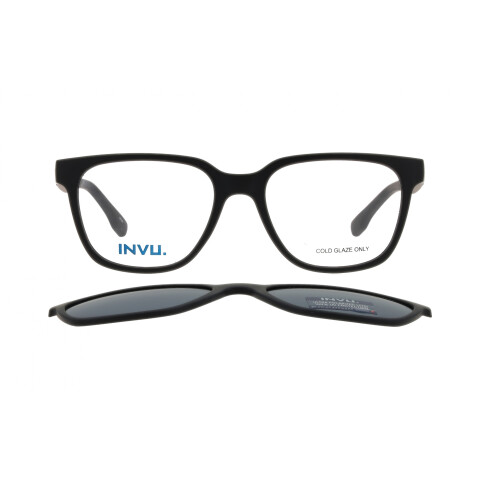 INVU Clip-On 42501C col M.Black Pol Invu Clip-on 42501c Col M.black Pol