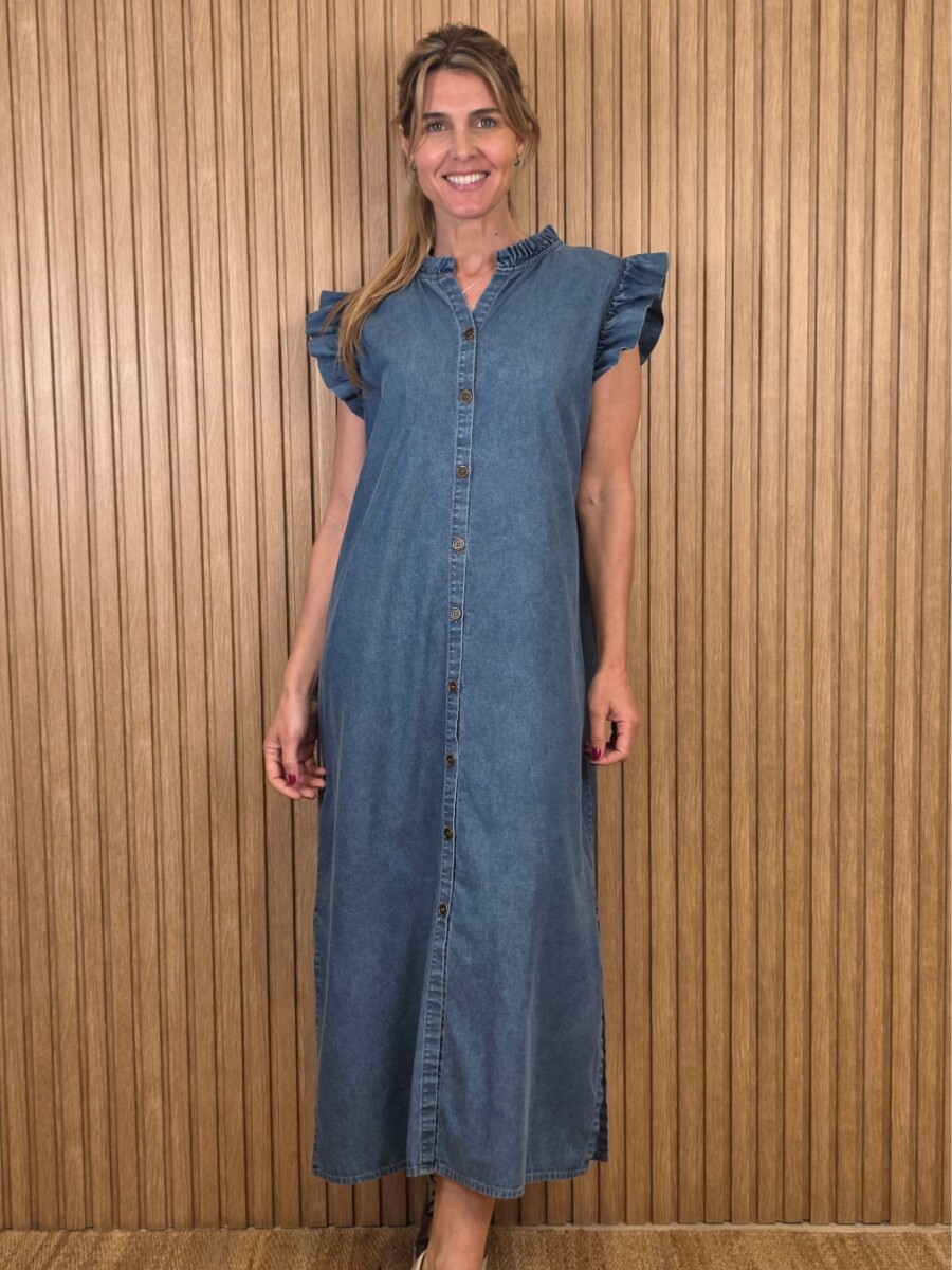 Vestido Malibu - Denim Azul 