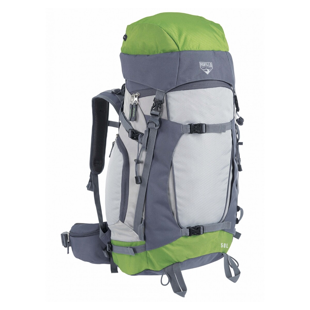 Mochila de trekking Rallye 50 litros PAVILLO - Verde 