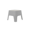 Mesa de exterior Skarpo Banqueta Plastico Sunset Gris