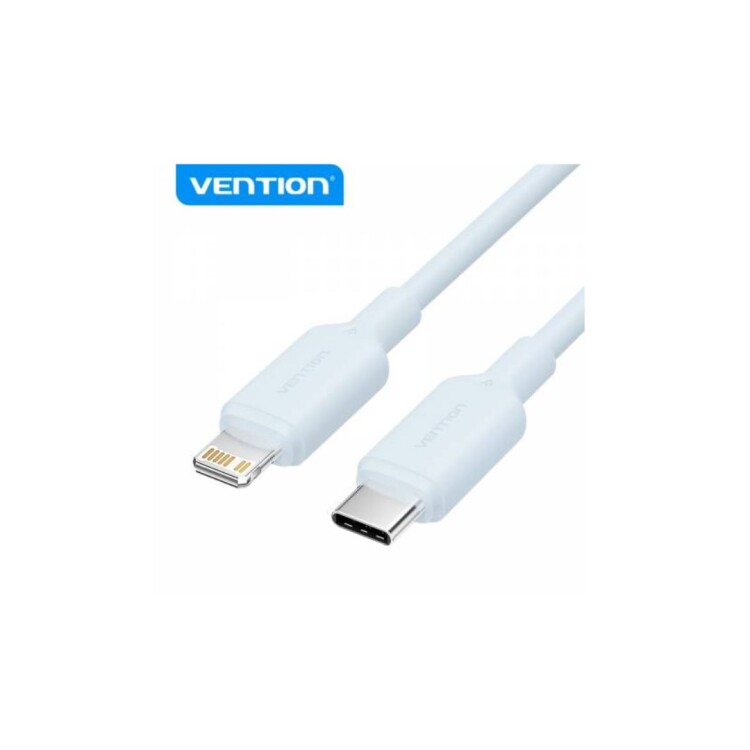 CABLE DE CARGA USB-C A LIGHTNING 100CM VENTION CABLE DE CARGA USB-C A LIGHTNING 100CM VENTION