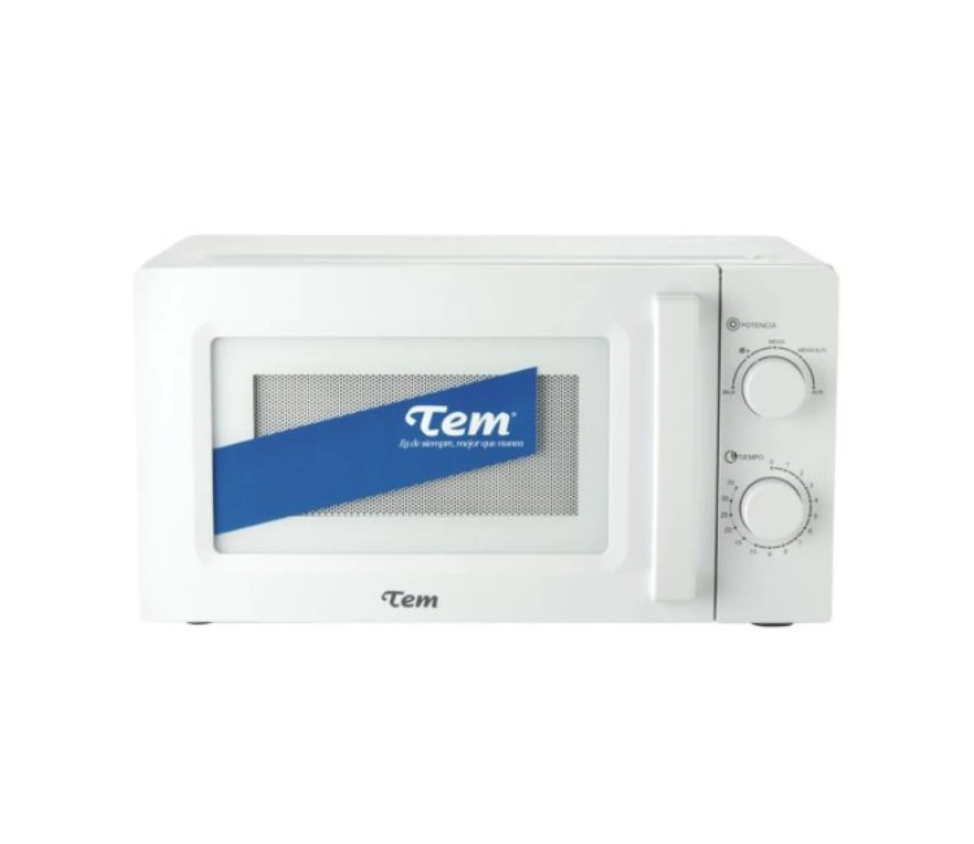 Microondas Tem 20l Manual Negro / Blanco 