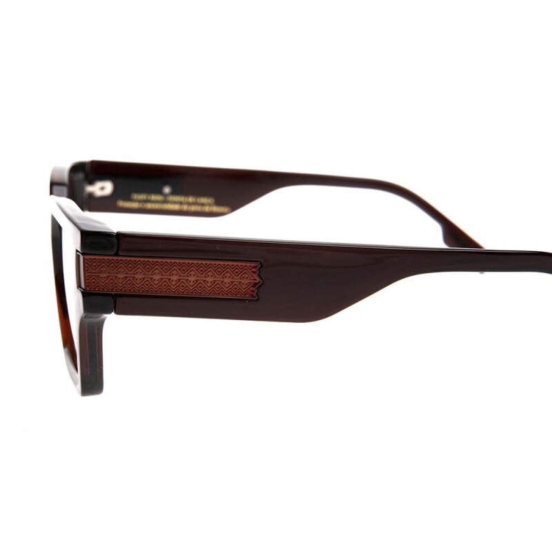 Lentes de sol Yawanawa Bossa Nova - Hombre Gradiente/marrón