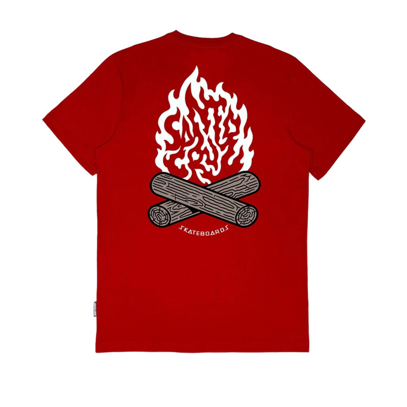Remera Santa Cruz Campfire - Rojo Remera Santa Cruz Campfire - Rojo