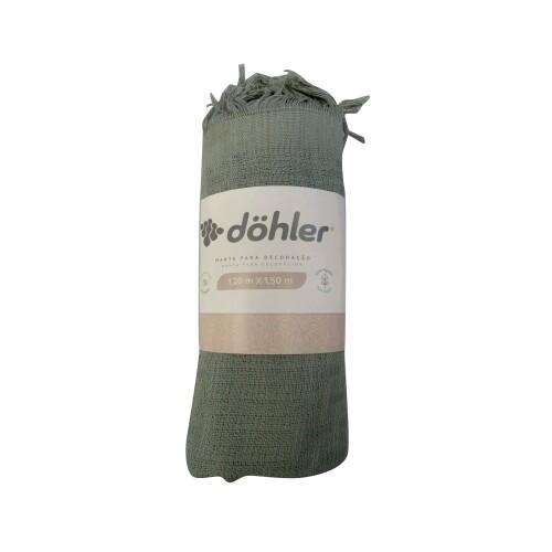 Manta Throw - 120x150cm Gris claro