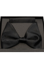 MOÑA CON PAÑUELO SATIN BLACK