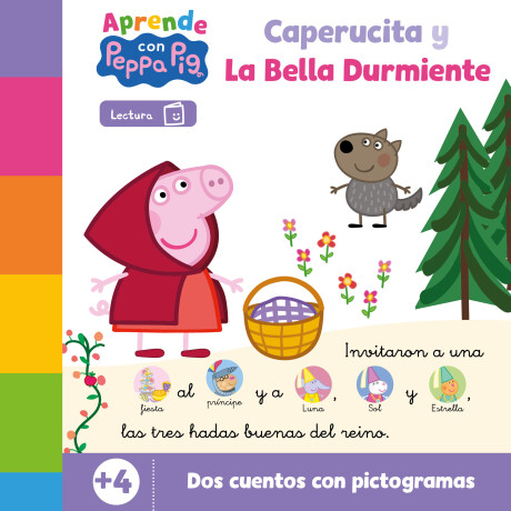 Aprende con Peppa. Caperucita y La bella durmiente 001
