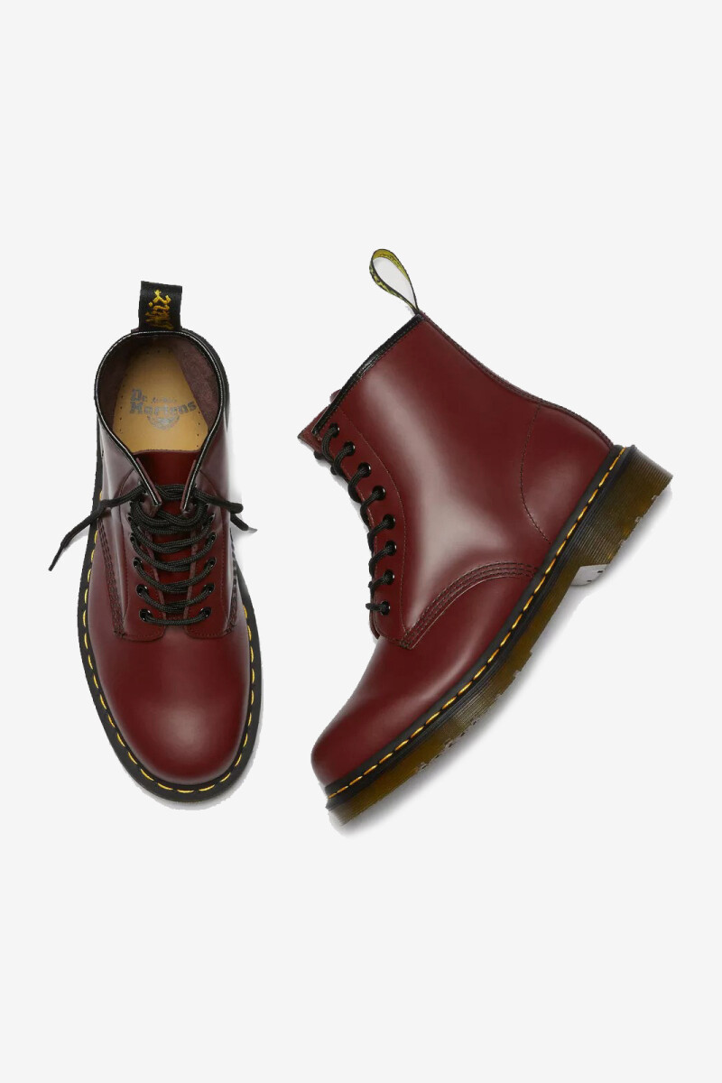 1464 8 EYE BOOT-SMOOTH Bordo