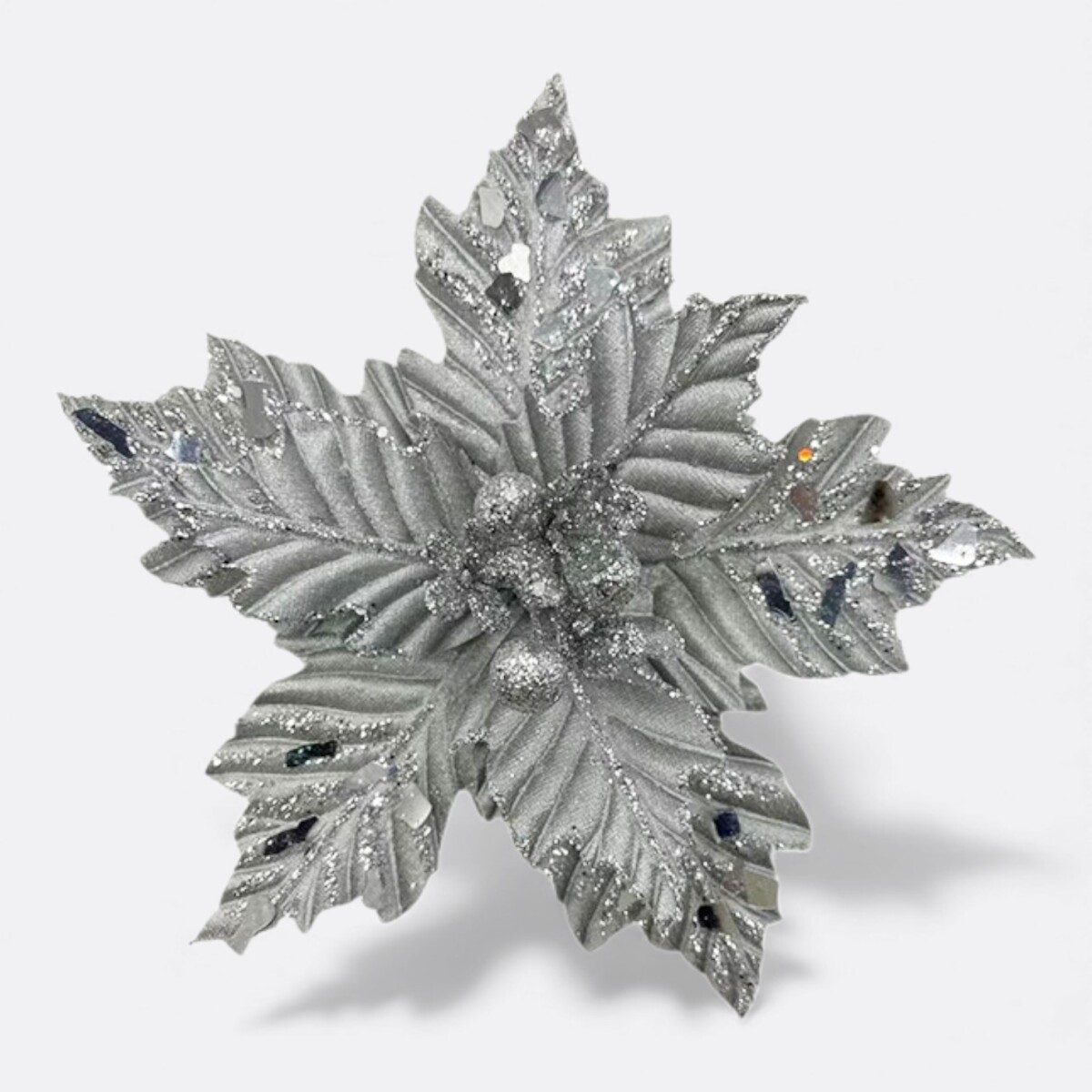 Flor Estrella Federal - Plateado 