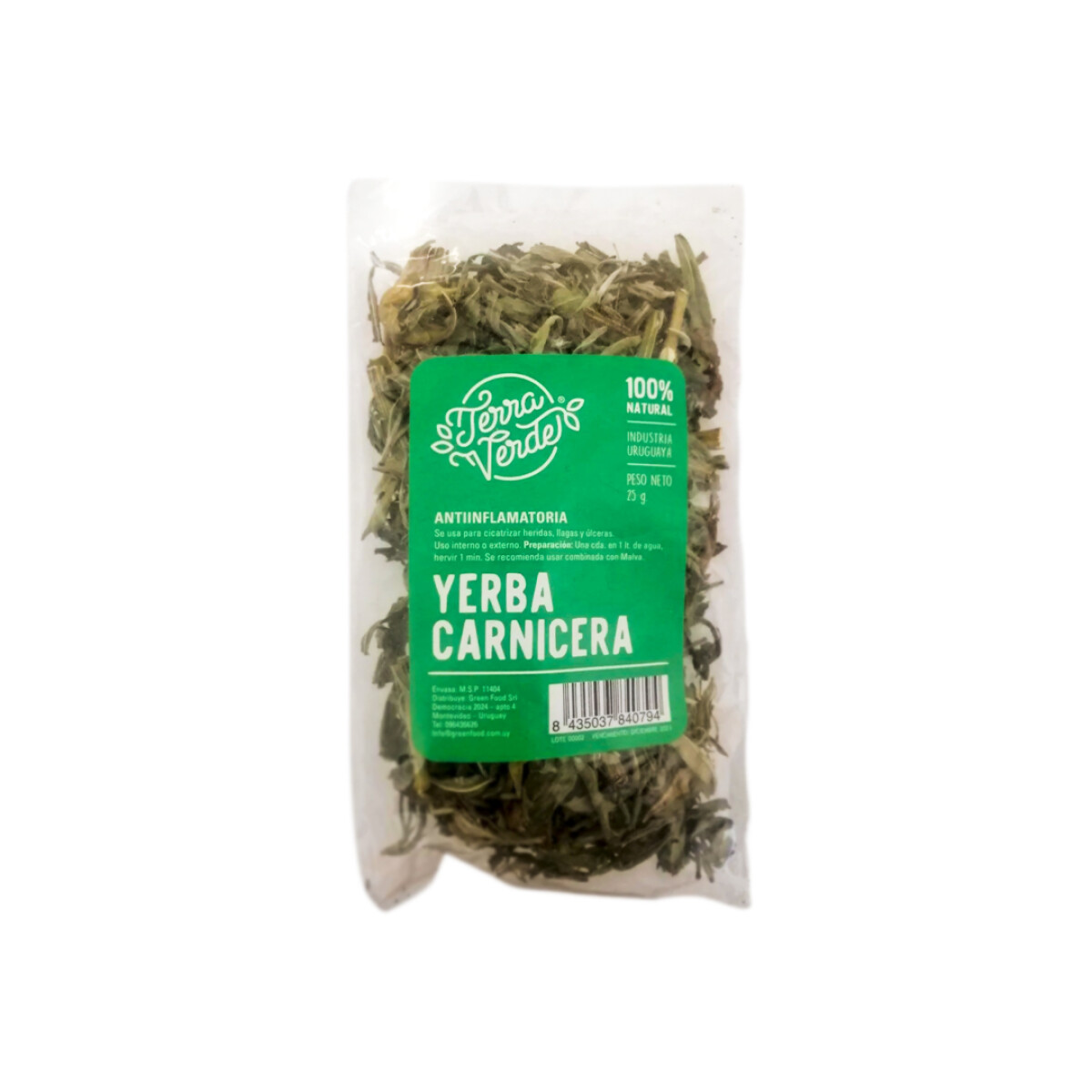 Yerba Carnicera Terra Verde 25g 