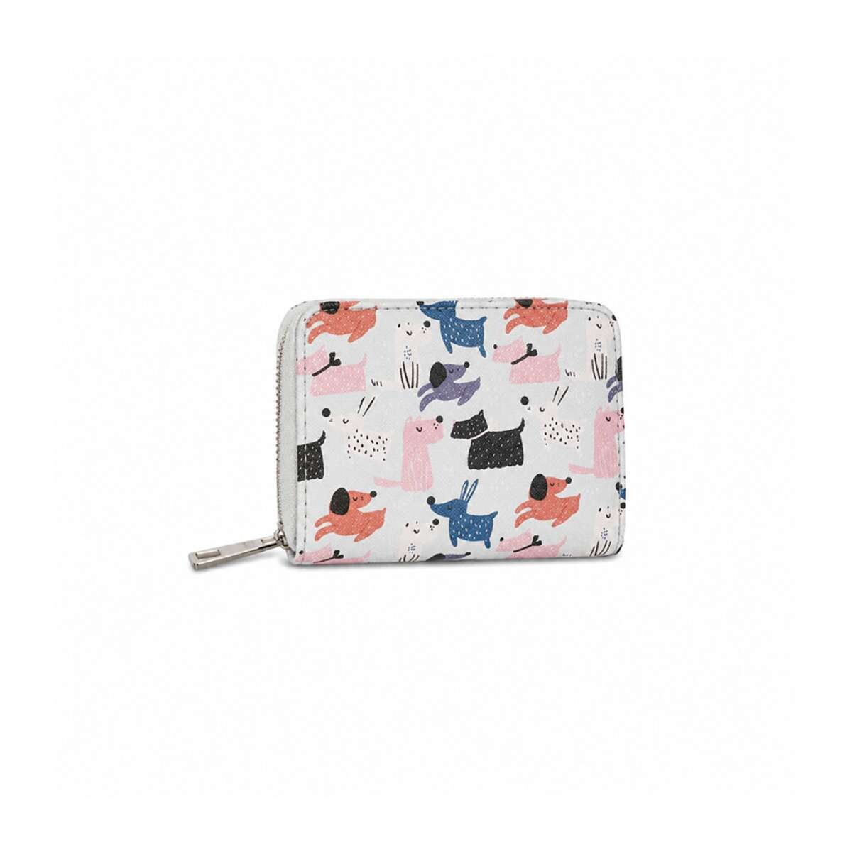 Monedero con bolsillo interno - 9x14cm - Perro 