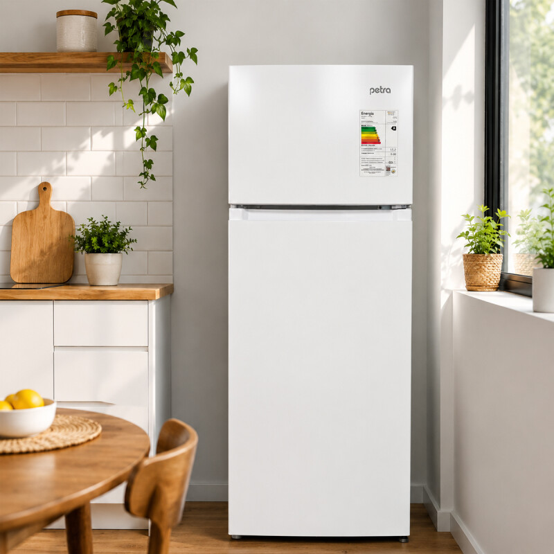 HELADERA PETRA FRIO HUMEDO CON FREZEER 204 LITROS BLANCA Heladera Petra Frio Humedo Con Frezeer 204 Litros Blanca