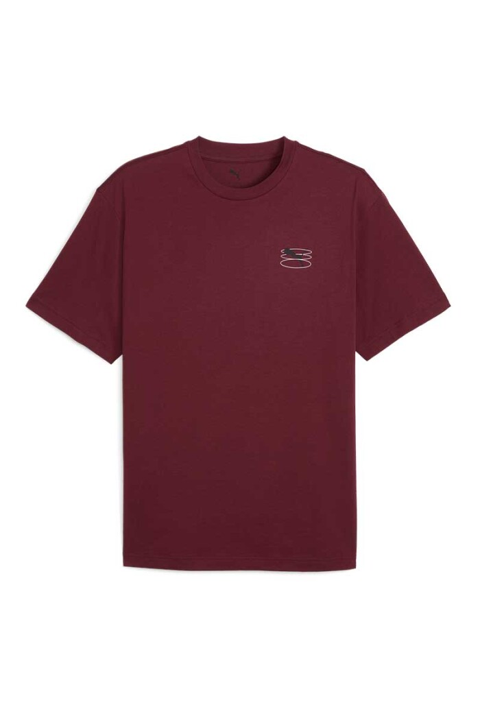 REMERA PUMA GRAPHIC Bordeaux