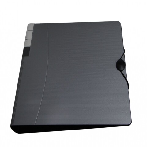 ARCHIVADOR RX TAMAÑO A4 CON ELASTICO COLOR GRIS