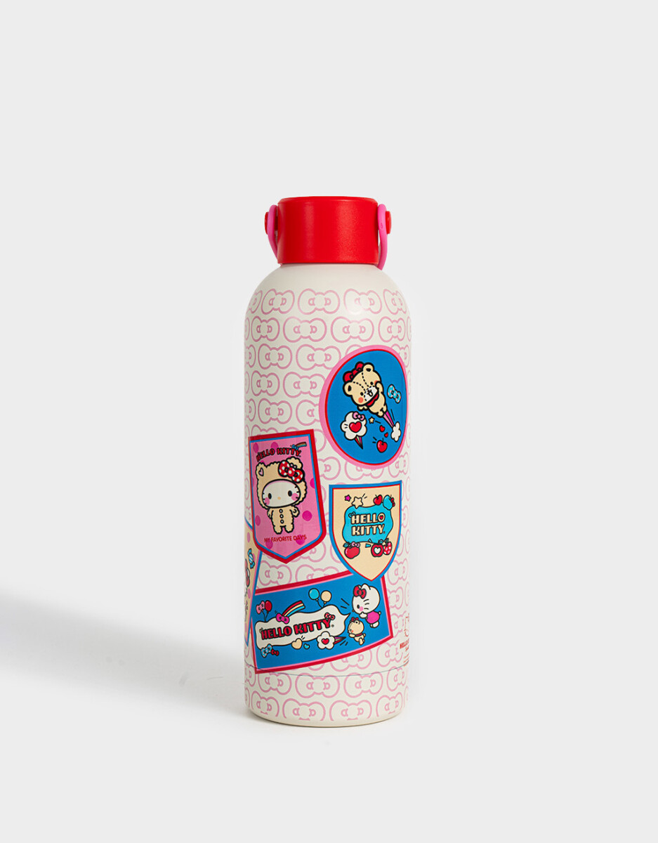 Botella Metálica Hello Kitty 