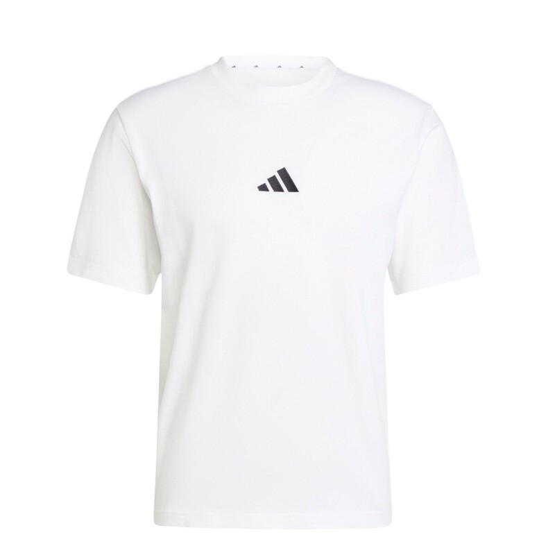 Remera de Hombre Adidas Essentials Sl Blanco - Negro