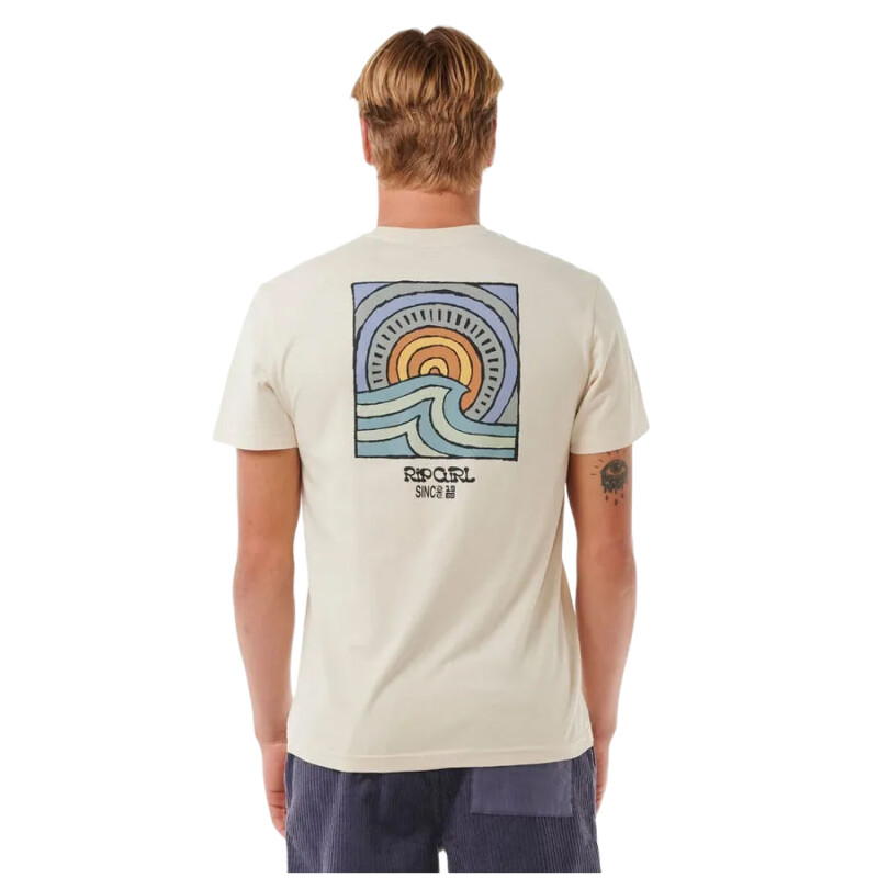 Remera Rip Curl Hazey Tee - Blanco Remera Rip Curl Hazey Tee - Blanco