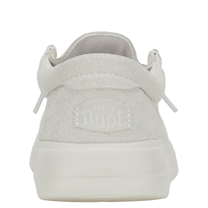 Wendy Comf Suede - Mujer Ivory