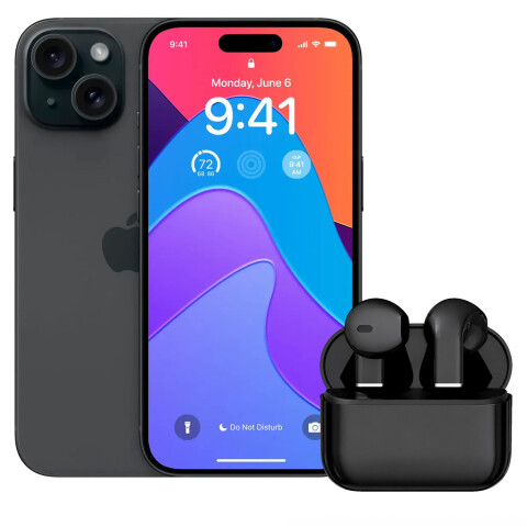 Iphone 15 Plus 6gb Ram 128gb + Regalo NEGRO