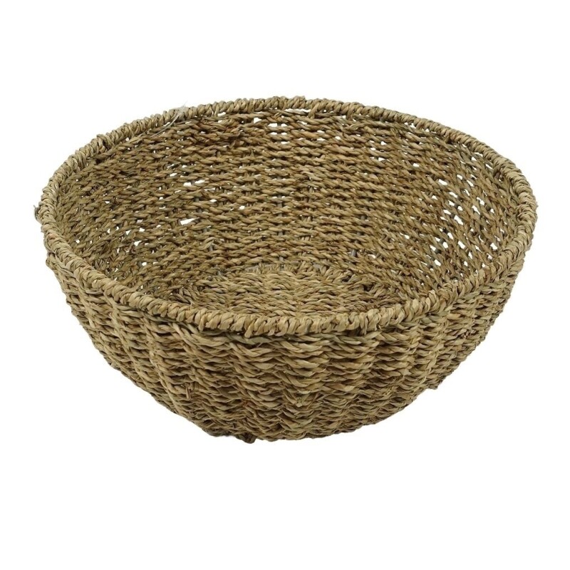 Cesto Redondo D30/20xh13Cms Fibra Natural CESTO REDONDO D30/20XH13CMS FIBRA NATURAL