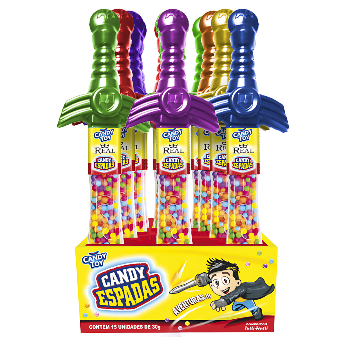 PASTILLAS CANDY TOY 22GRS Display x15 unidades - Espada Real 