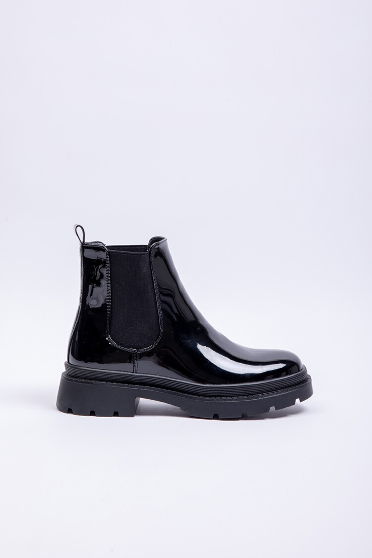 BOTA SPLENDID Charol Negro