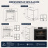 Horno De Empotrar Beko 72l Grill Bbie123001xd HORNO DE EMPOTRAR BEKO 72L BBIE123001XD