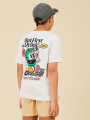 T-SHIRT JUCAR TEEN RUSTY Blanco