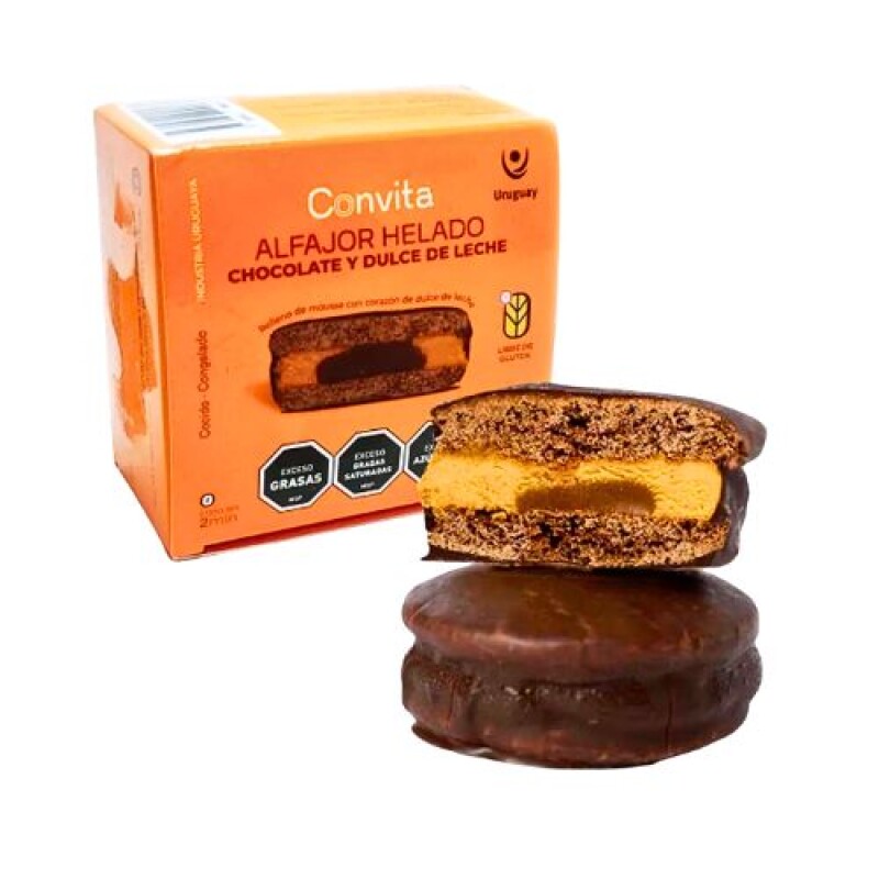 Alfajor helado Dulce de Leche Convita Alfajor helado Dulce de Leche Convita