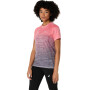 Seamless Ss Top - Mujer Coral Reef/greyish Purple