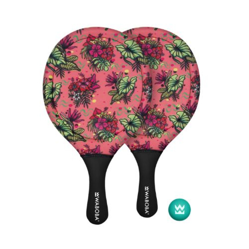 Waboba Paleta Beach Paddle Set Tropical Waboba Paleta Beach Paddle Set Tropical
