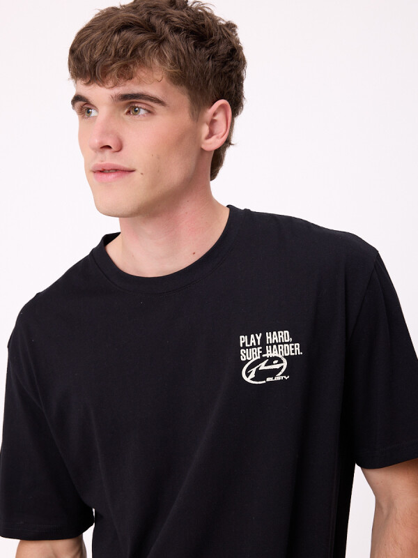 T-SHIRT KALBAR RUSTY Negro