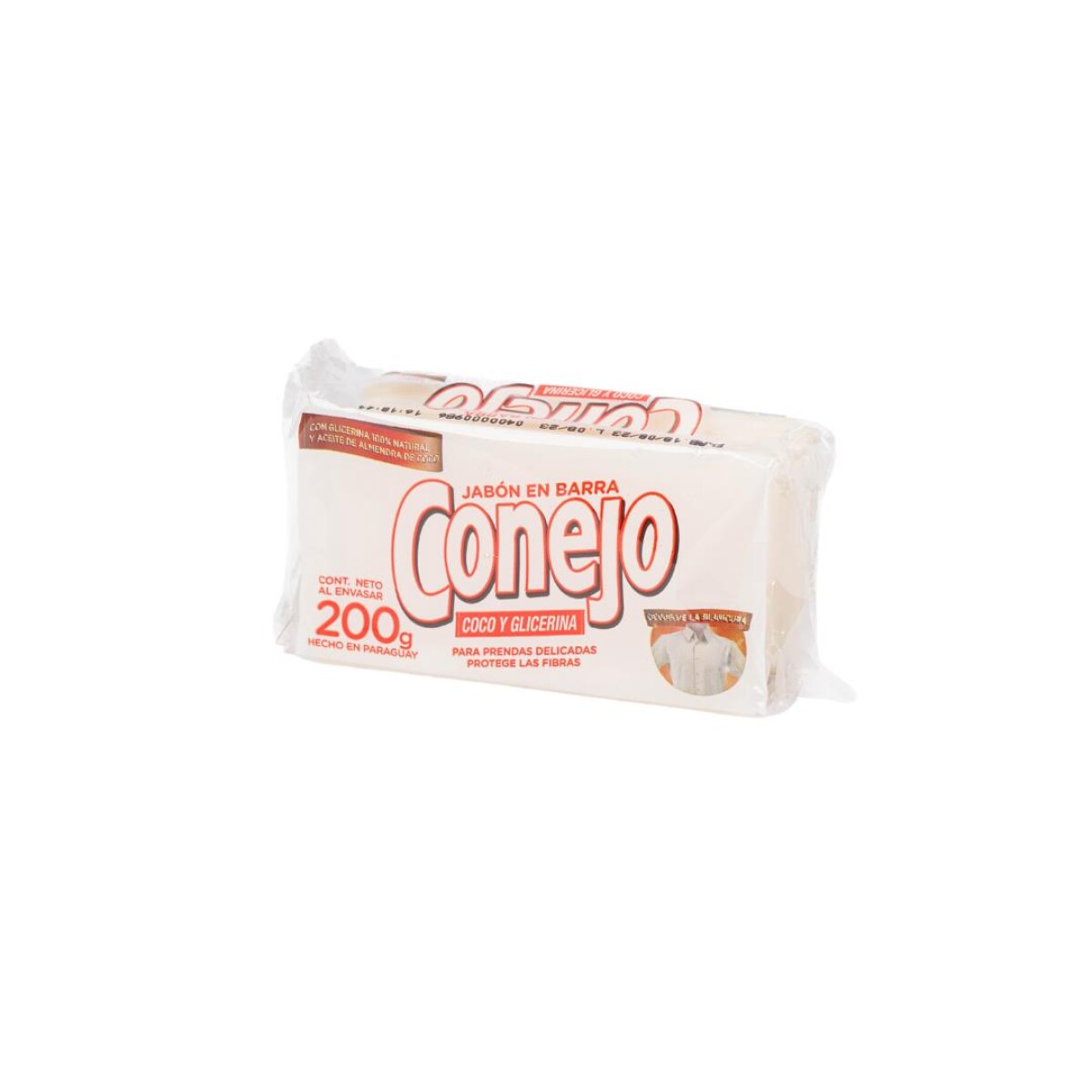 JABON EN BARRA CONEJO, 200GR 