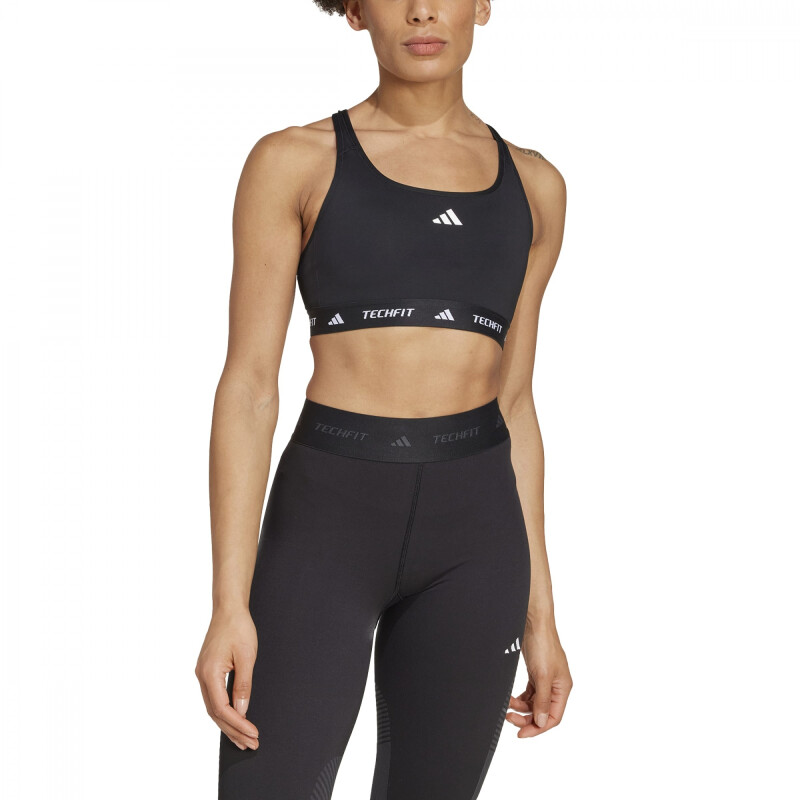 Top Adidas Techfit de Mujer - IT2400 Negro